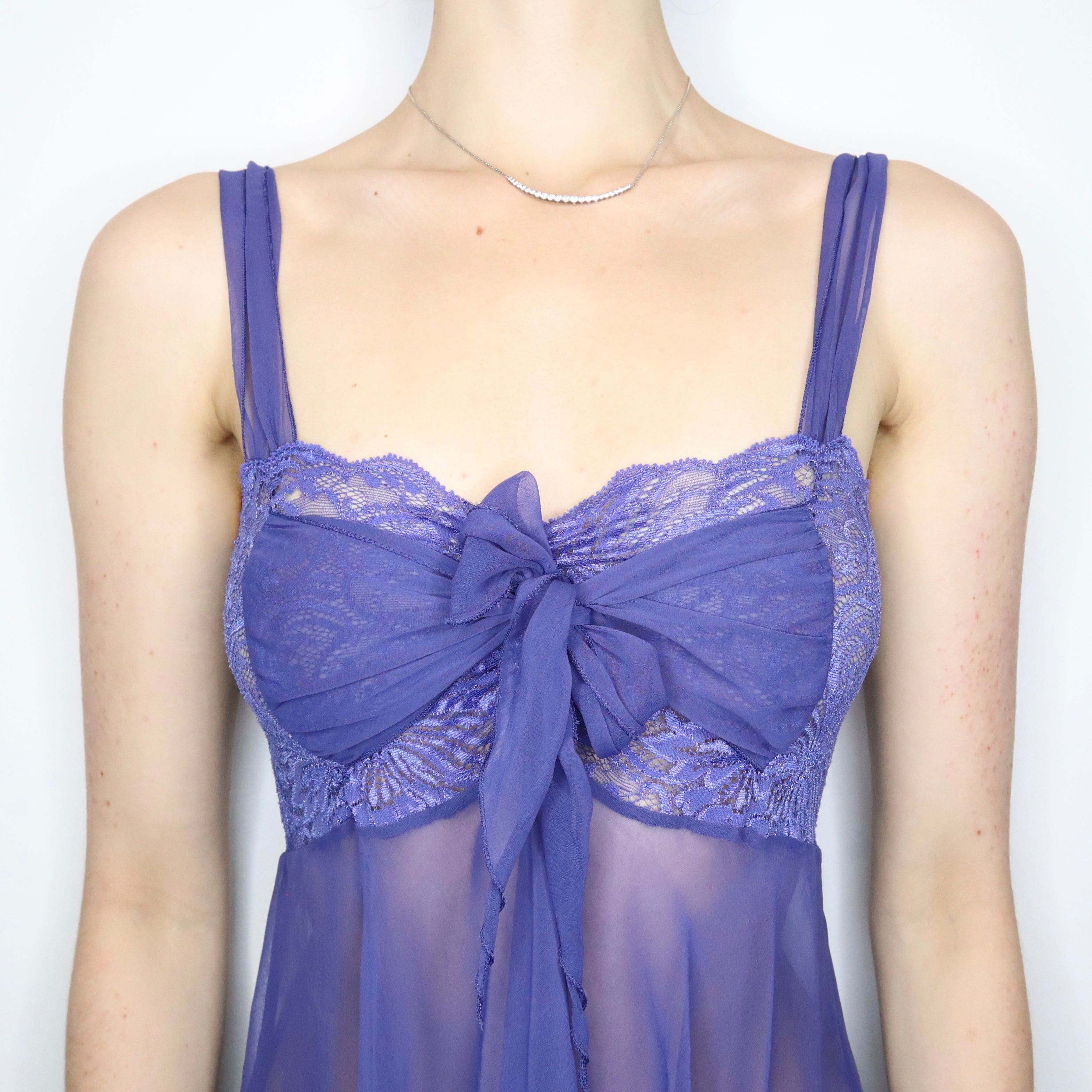 Blue Fairy Babydoll Slip (S-M)
