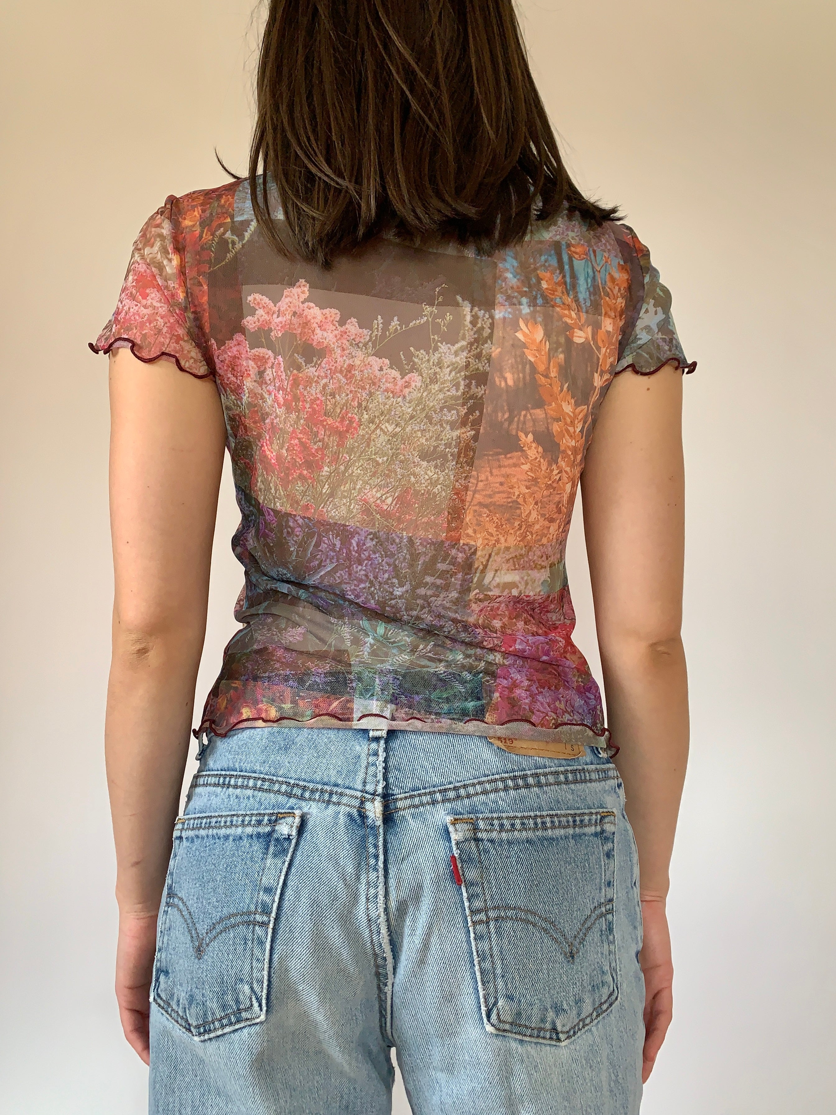 Desigual Mesh Tee