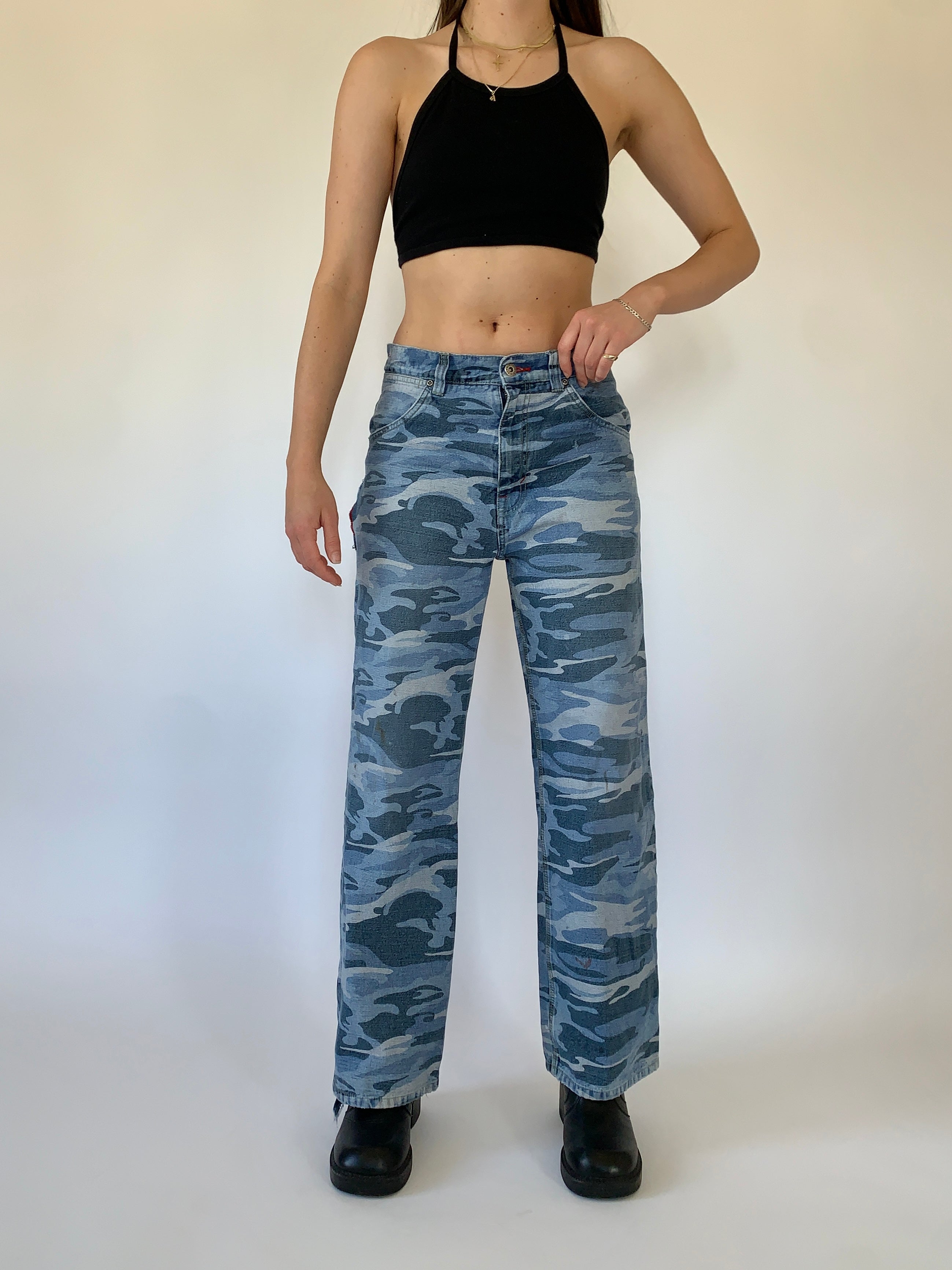 Vintage Camo Jeans