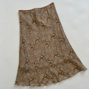 00s paisley skirt