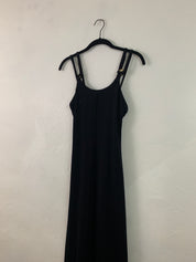 Black chain link maxi
