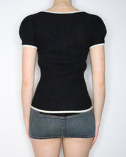 Bebe Fuzzy Angora Sweater (S-M) 