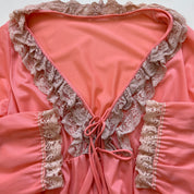 Vintage dusty pink robe