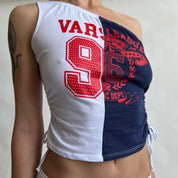 00s sporty one shoulder