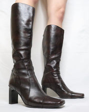 Brown Knee High Boots (8-8.5 US/40 EU)