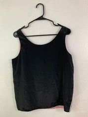 Reversible silk tank