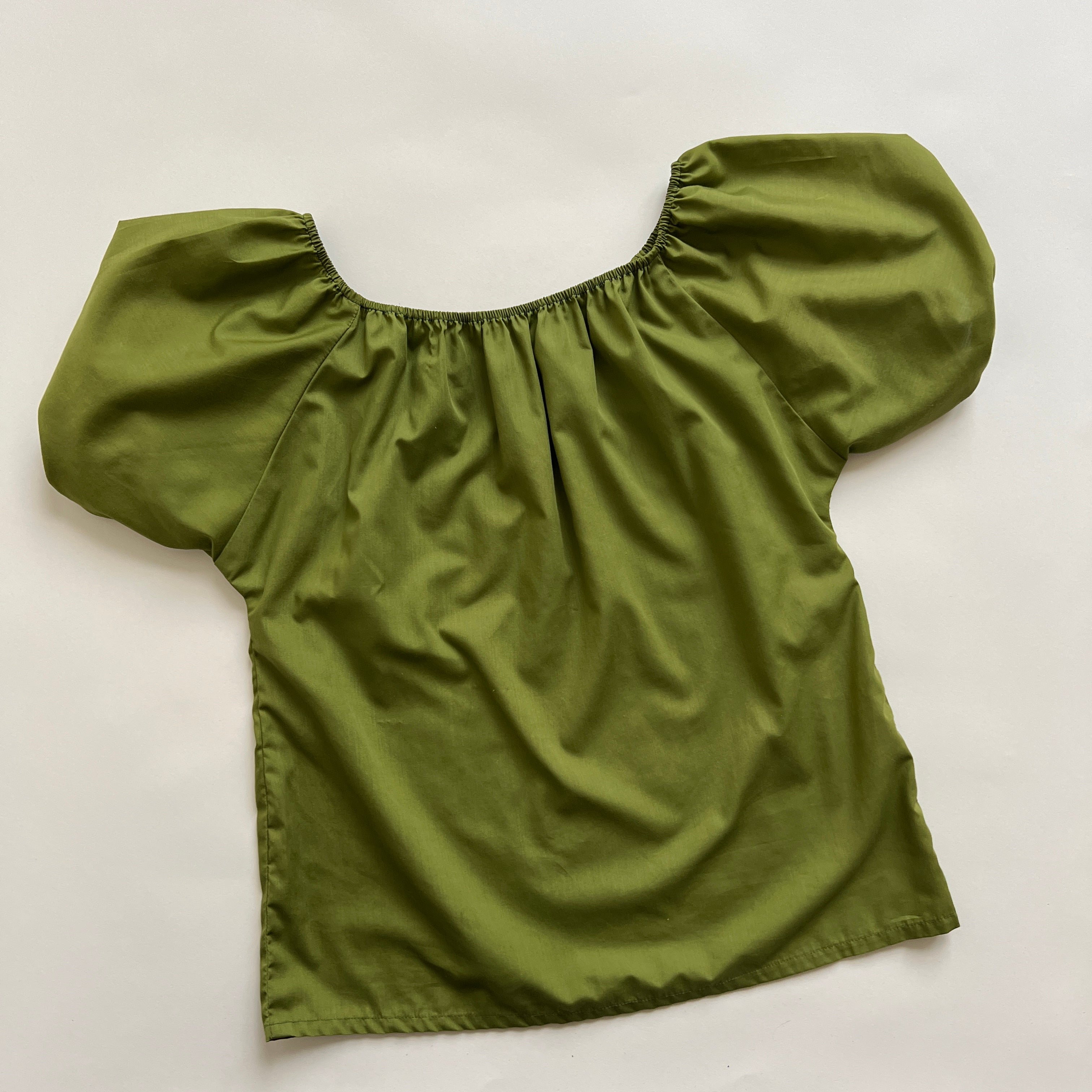 Vintage olive dancing skirt set 