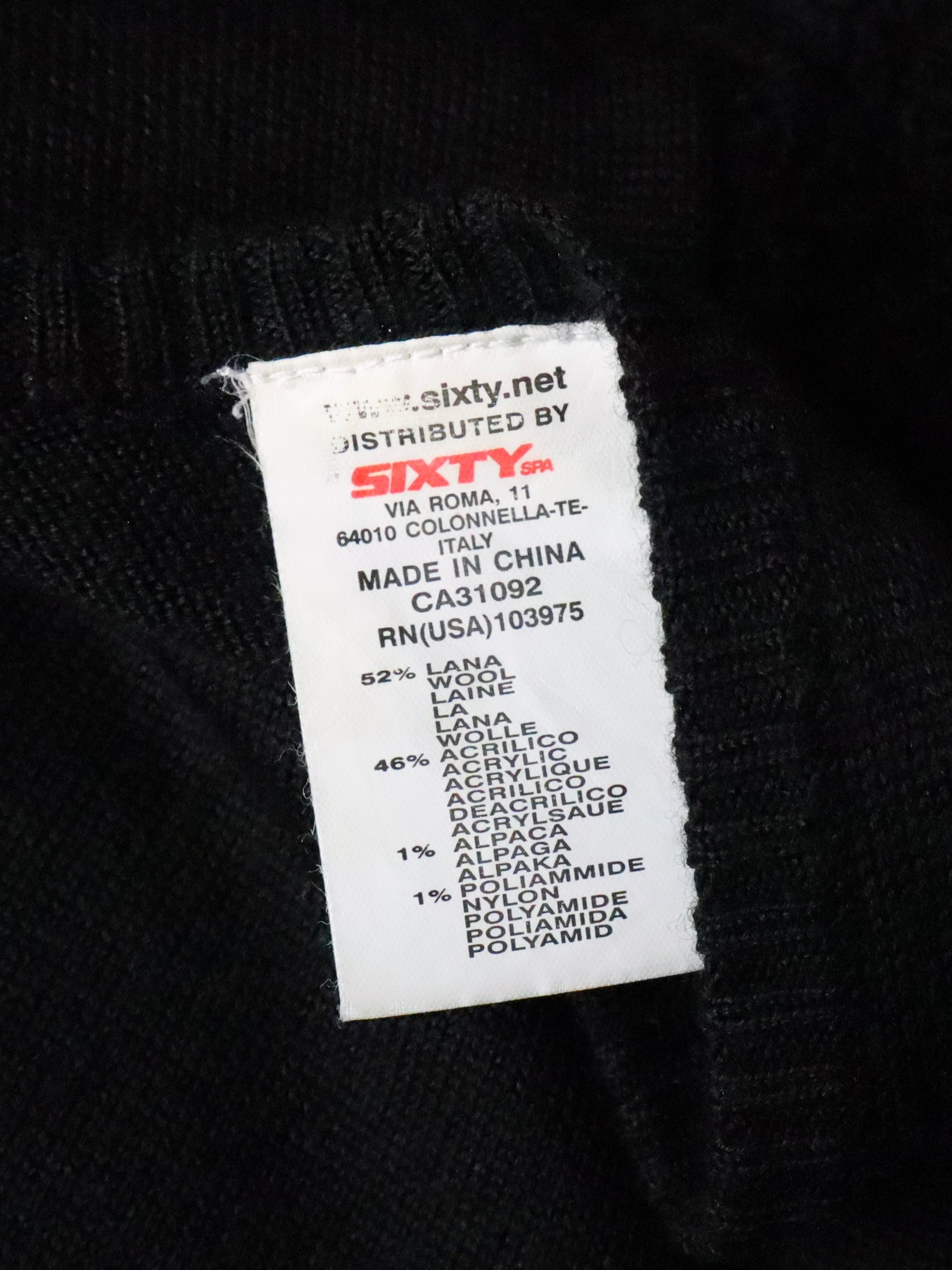 Miss Sixty Black Sweater Dress (XS-S) 