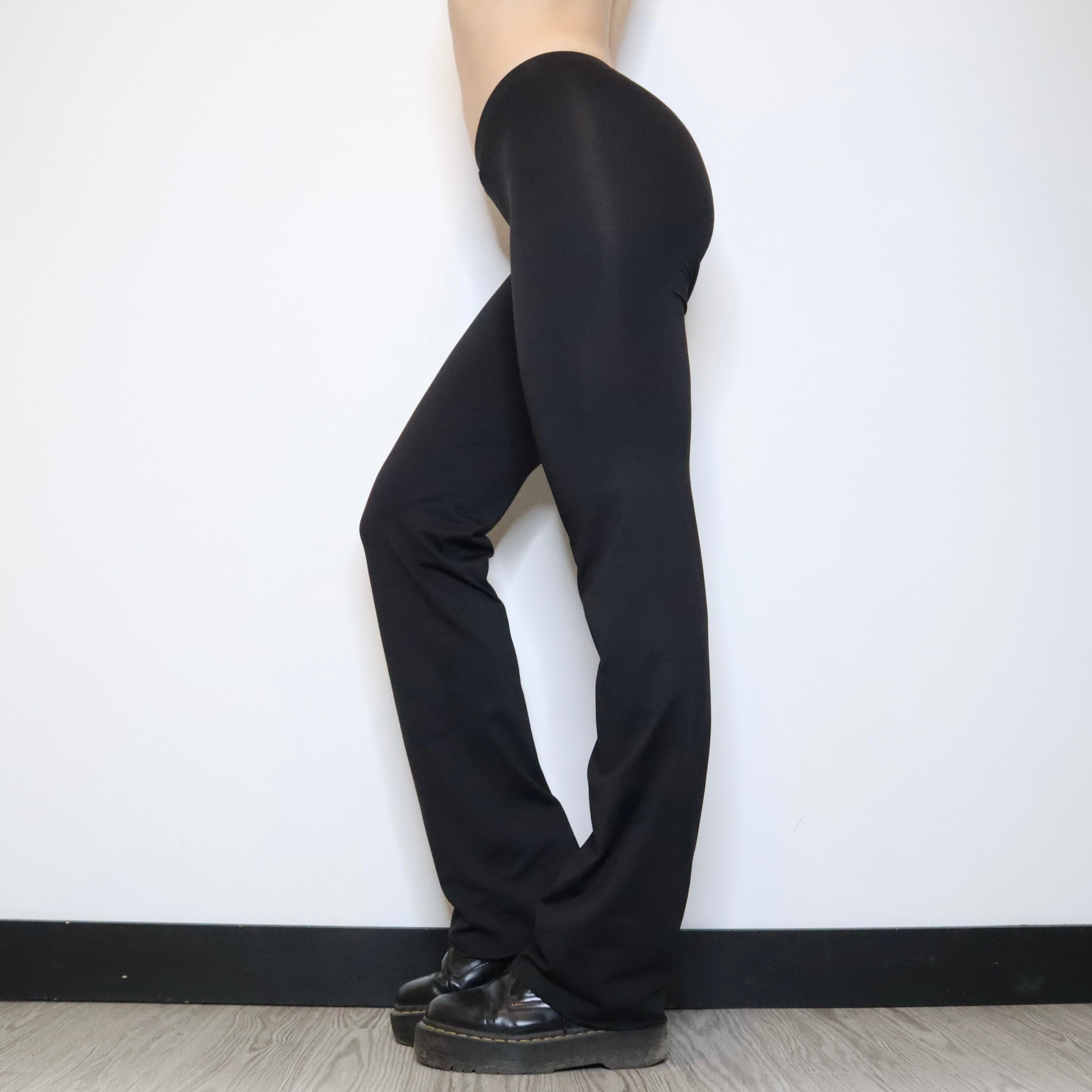 Black Flare Pants (XS) 