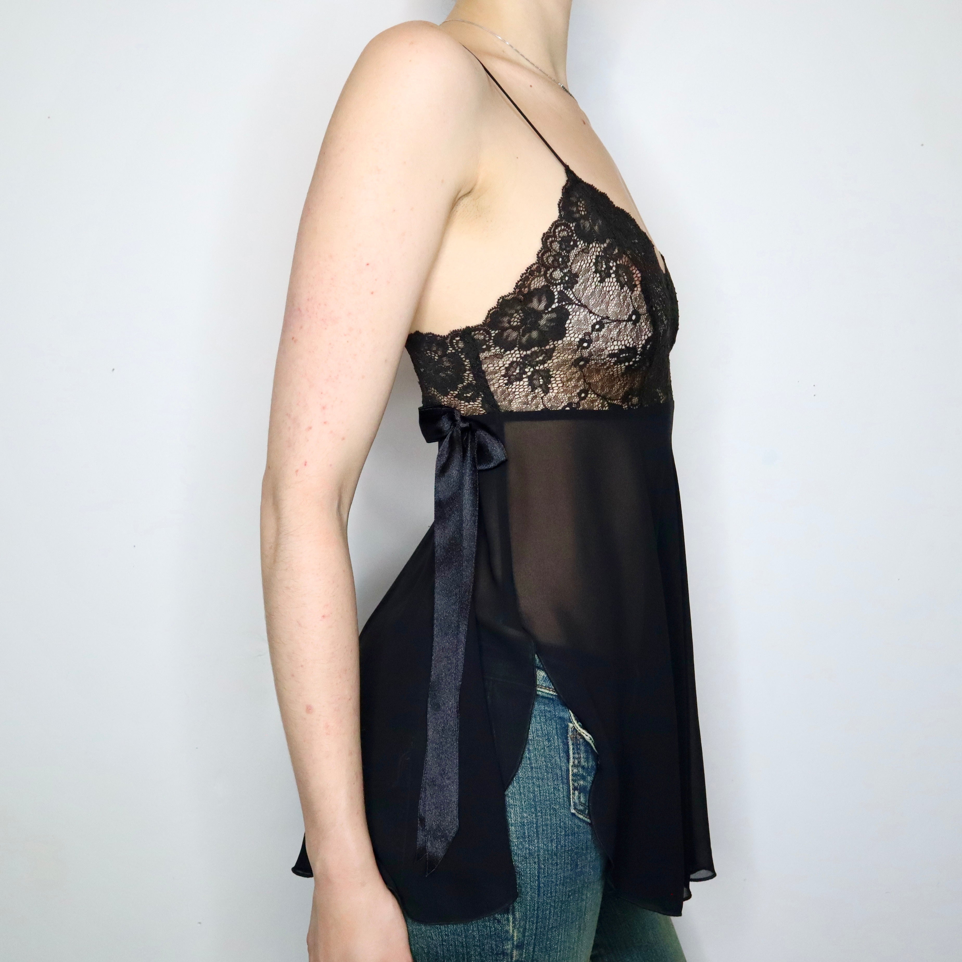 Black Lace Babydoll (XS-S)