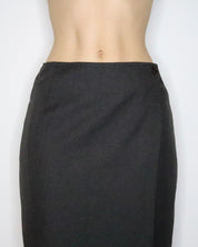 Gray Maxi Skirt (Small) 