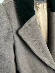 Wool overcoat