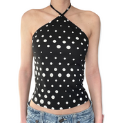 90s Polka Dot halter