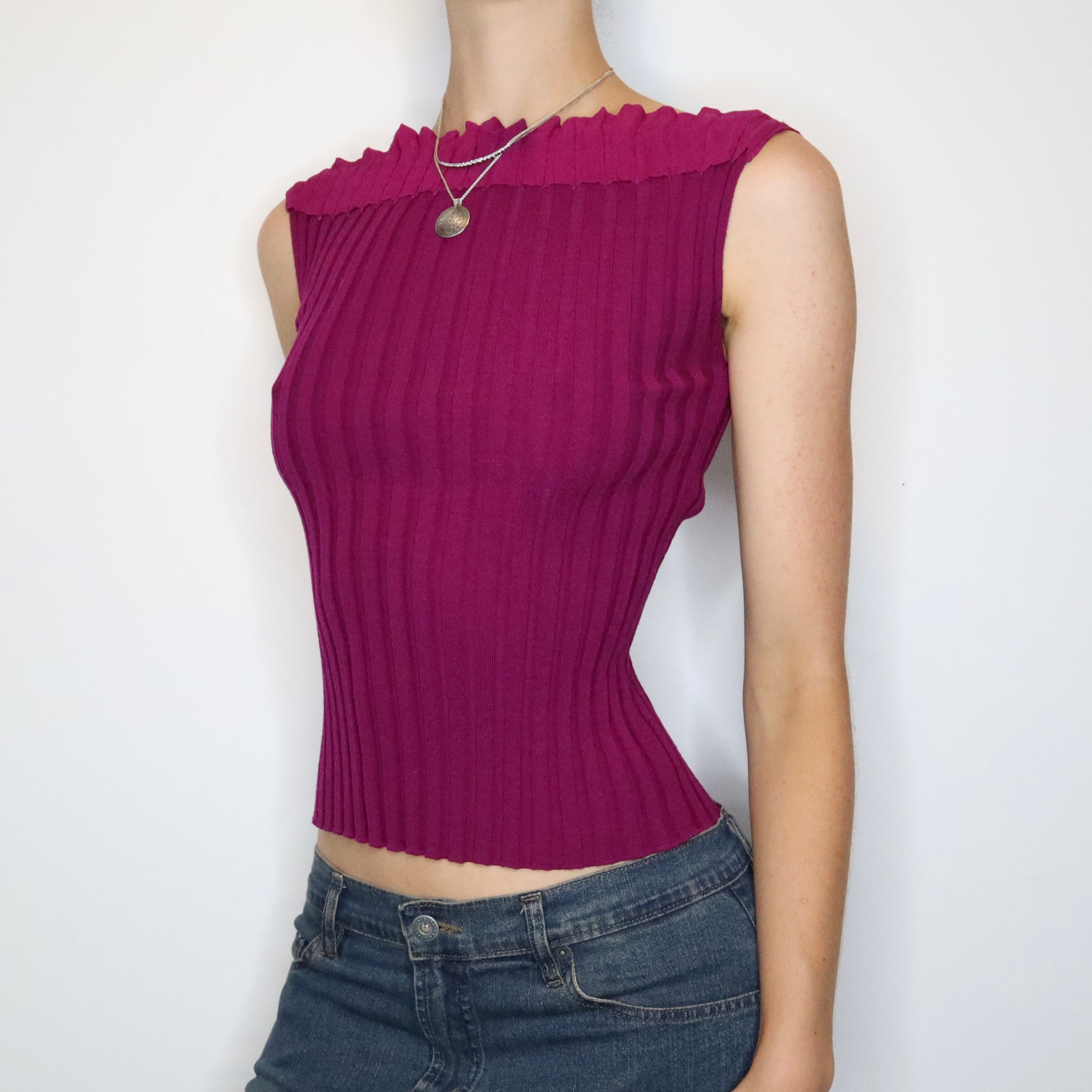 Italian Knit Tank Top (Small)