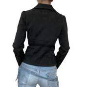middle tie blazer