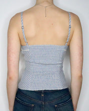 Guess Baby Blue Bustier (XS/32C)