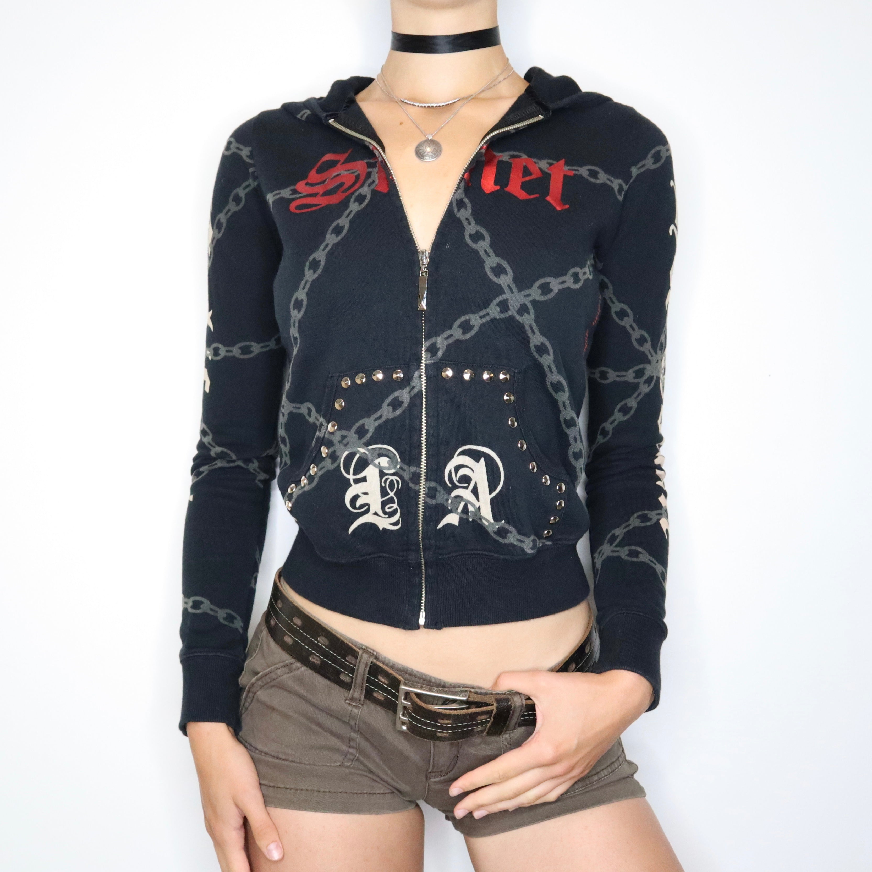Rare Smet Graphic Hoodie (XS-S) 