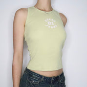 Light Green Guess Tank Top (S-M)