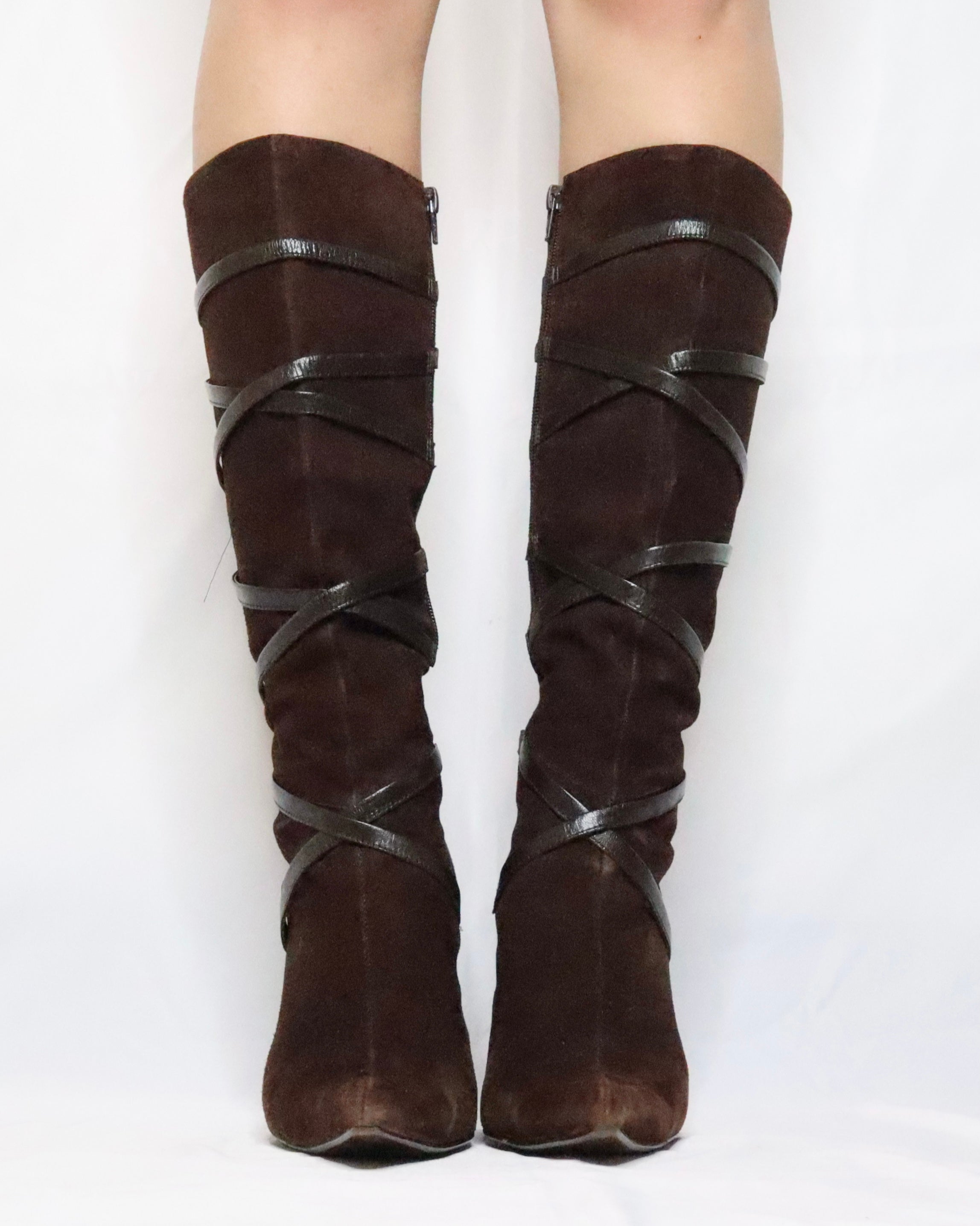 Knee High Stiletto Boots (6.5 US/37 EU)