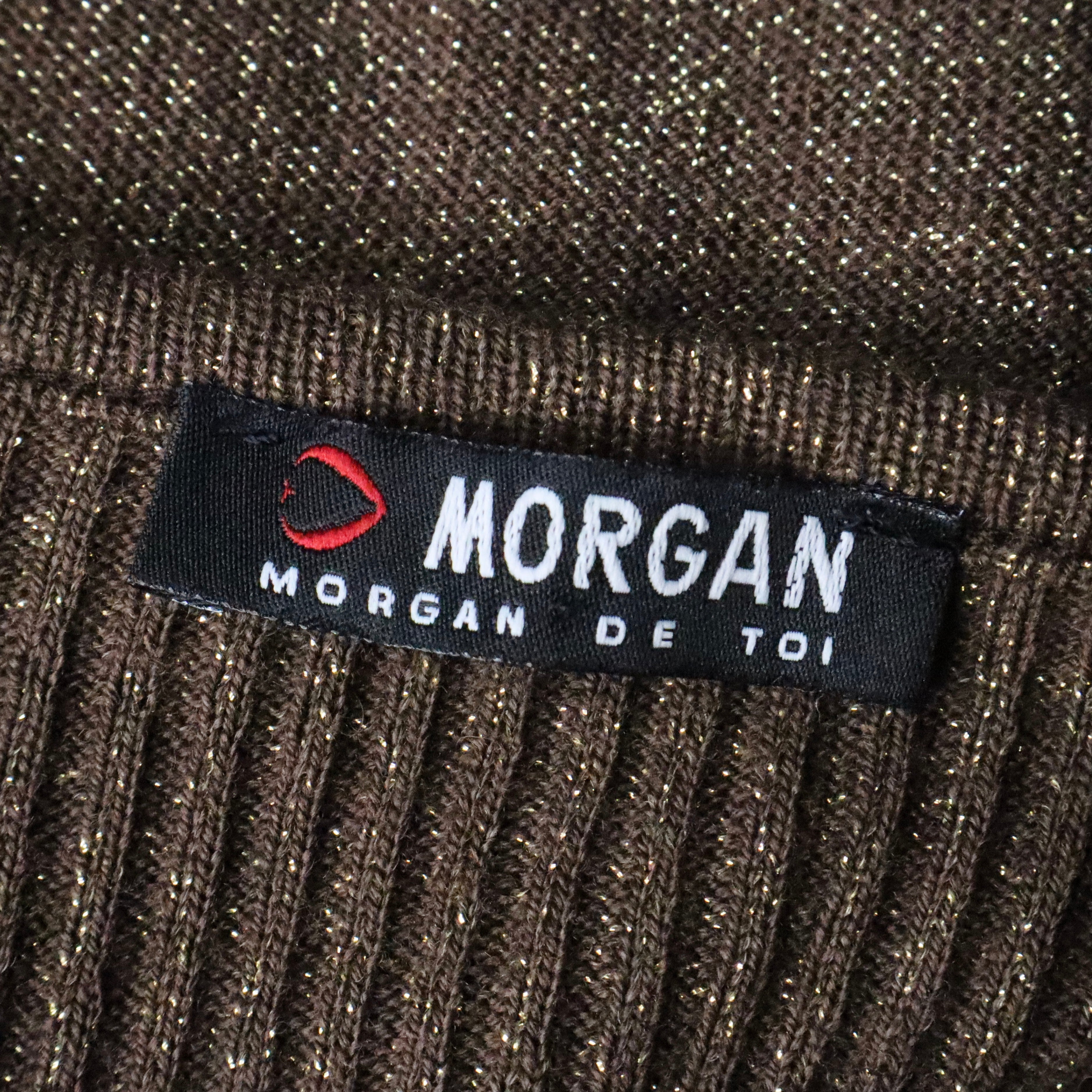 Morgan De Toi Babydoll Sweater Dress (Small)