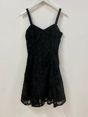 Black Full Skirted Mini