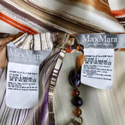 Max Mara Striped Silk Set (Medium)