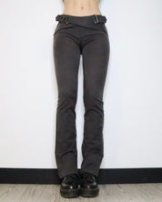 Gray Belted Pants (Small) 