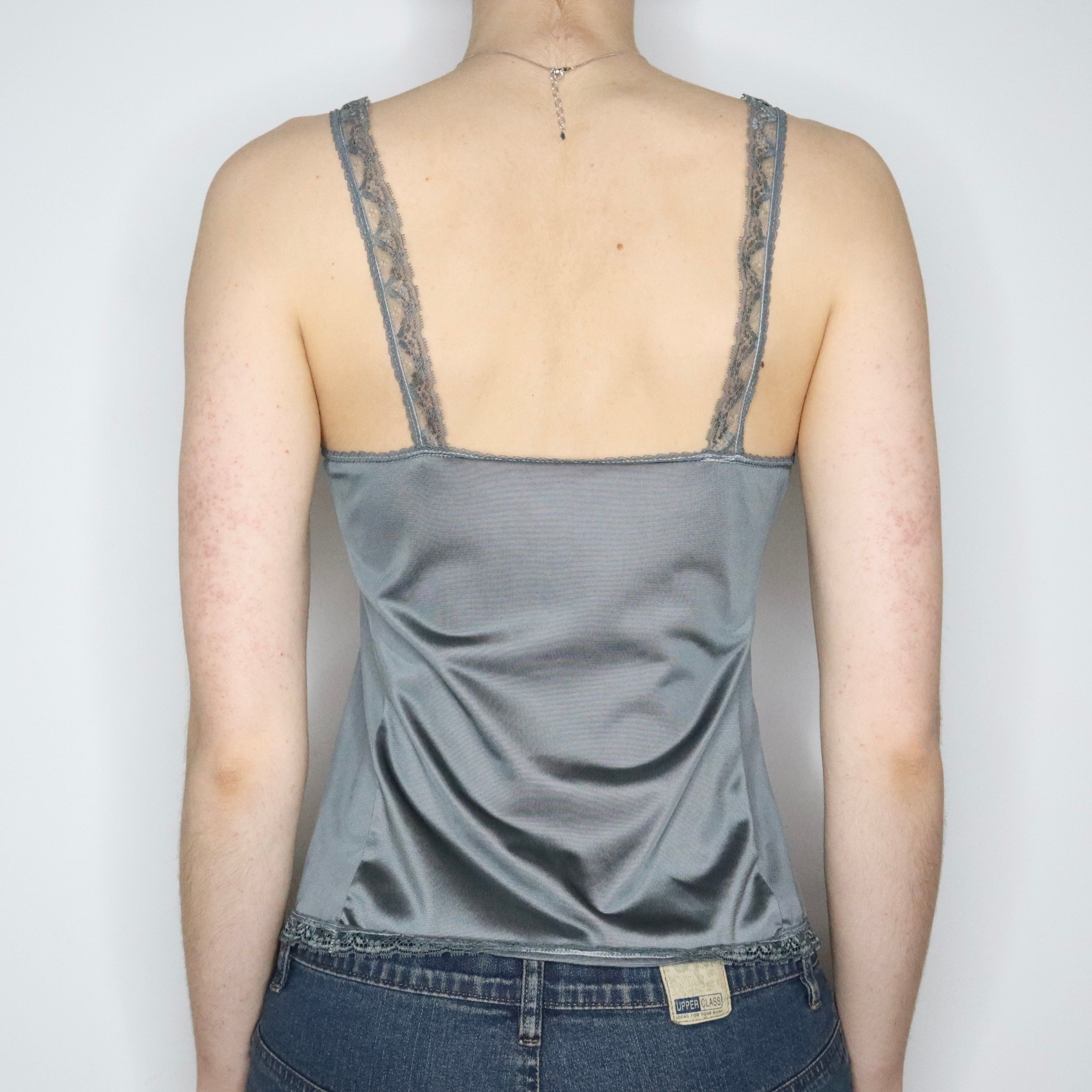 Seafoam Lace Camisole (S-M) 