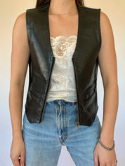 Vintage Leather Vest