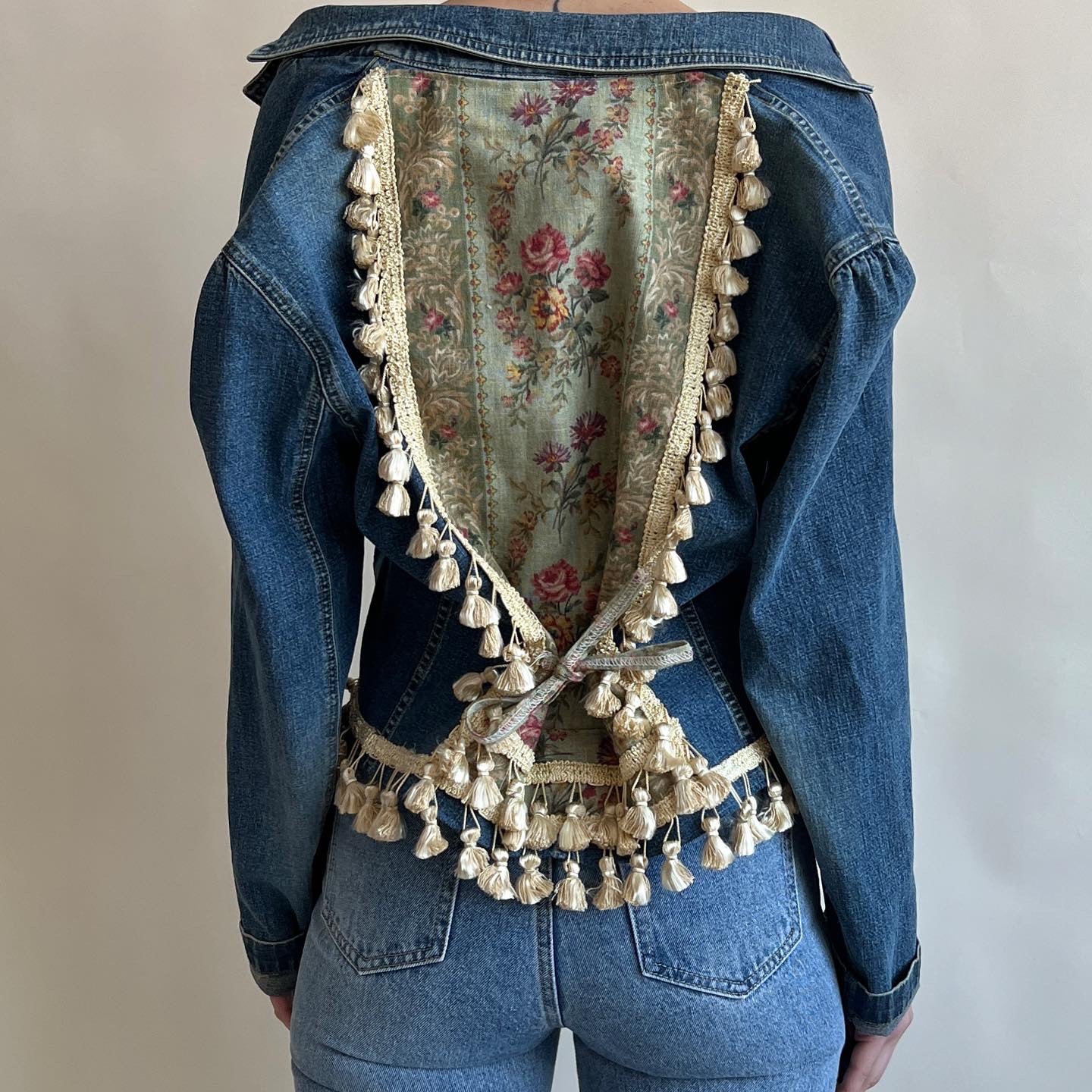 Romantic denim jacket