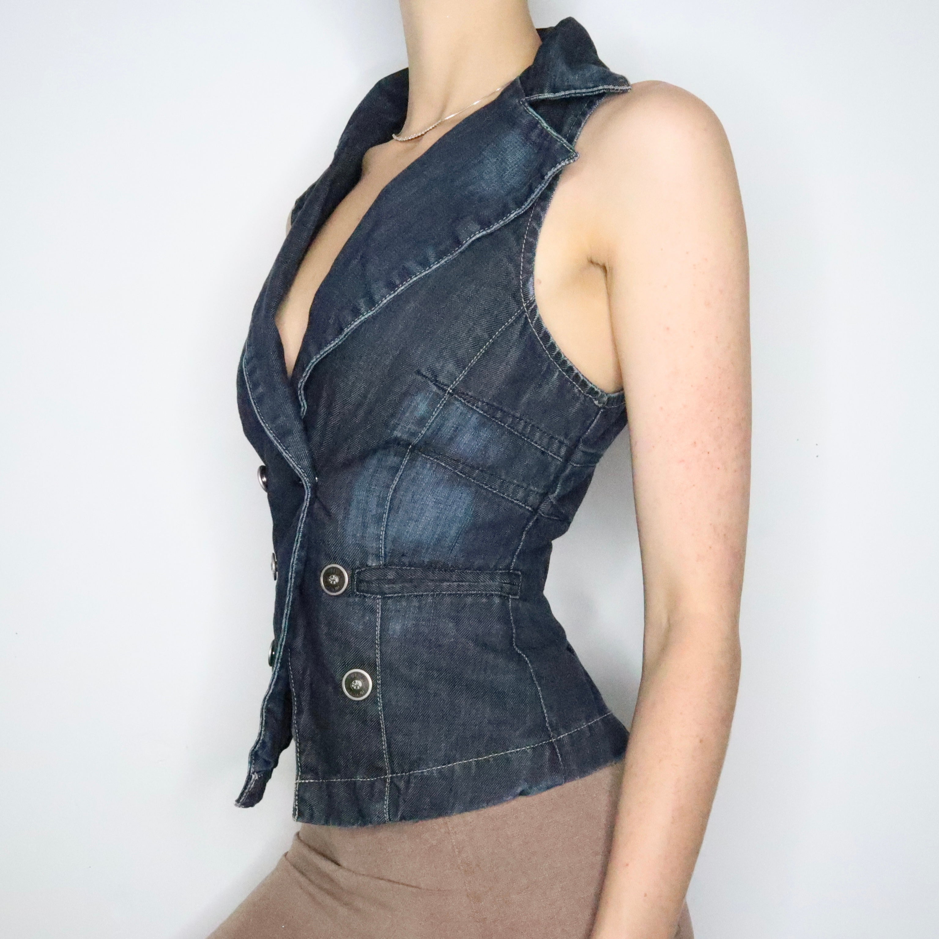 Tommy Hilfiger Denim Vest (Small)
