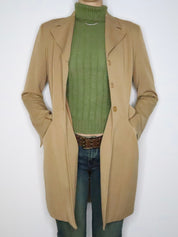 French Tan Coat (Medium) 