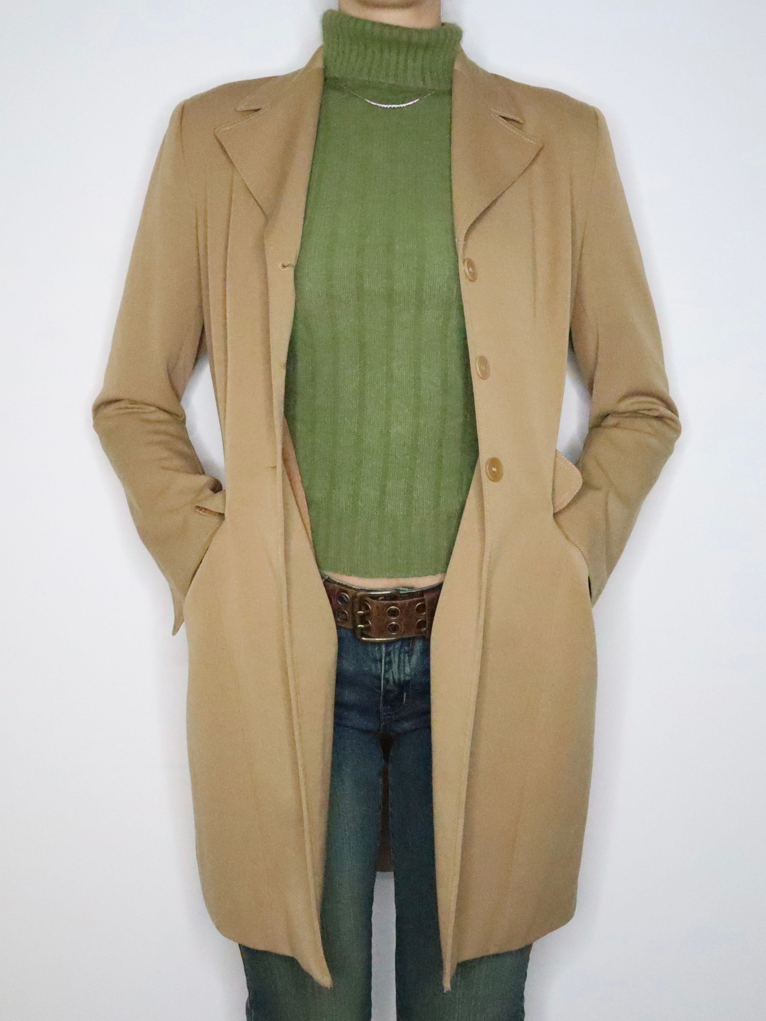 French Tan Coat (Medium) 