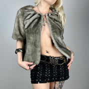 Vera Wang Faux Fur Top (OS)