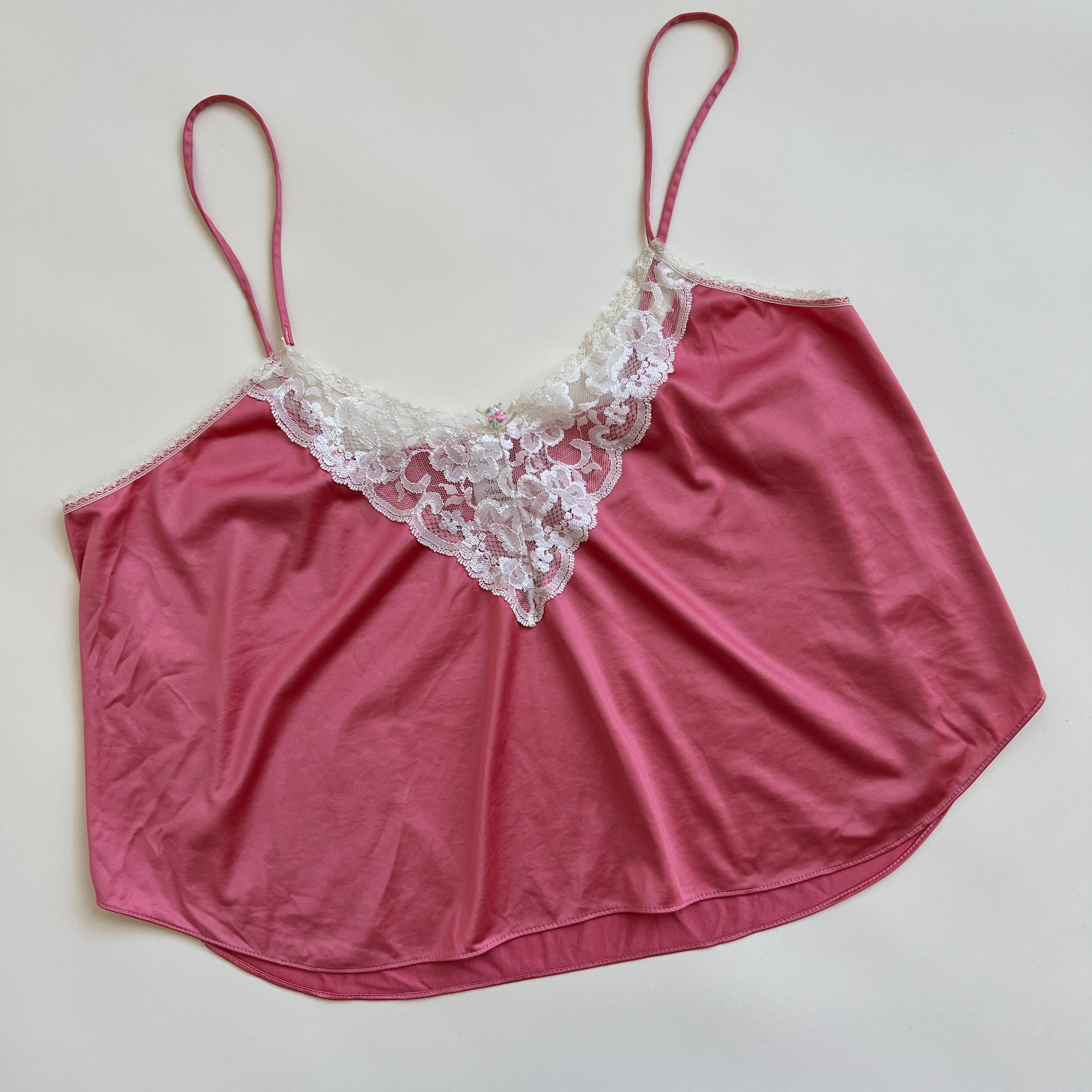 Vintage dusty pink cami
