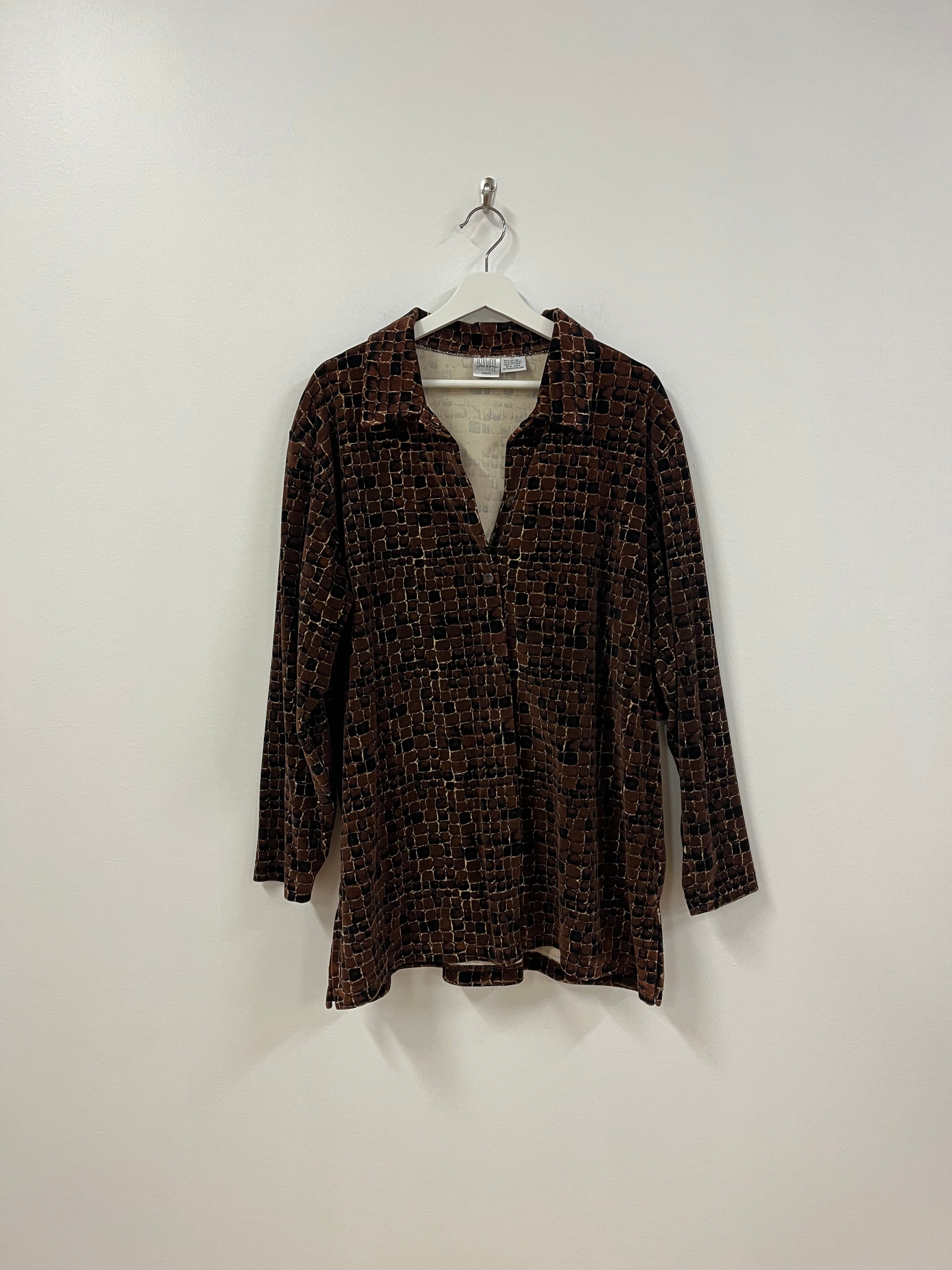 Brick velvet - XL