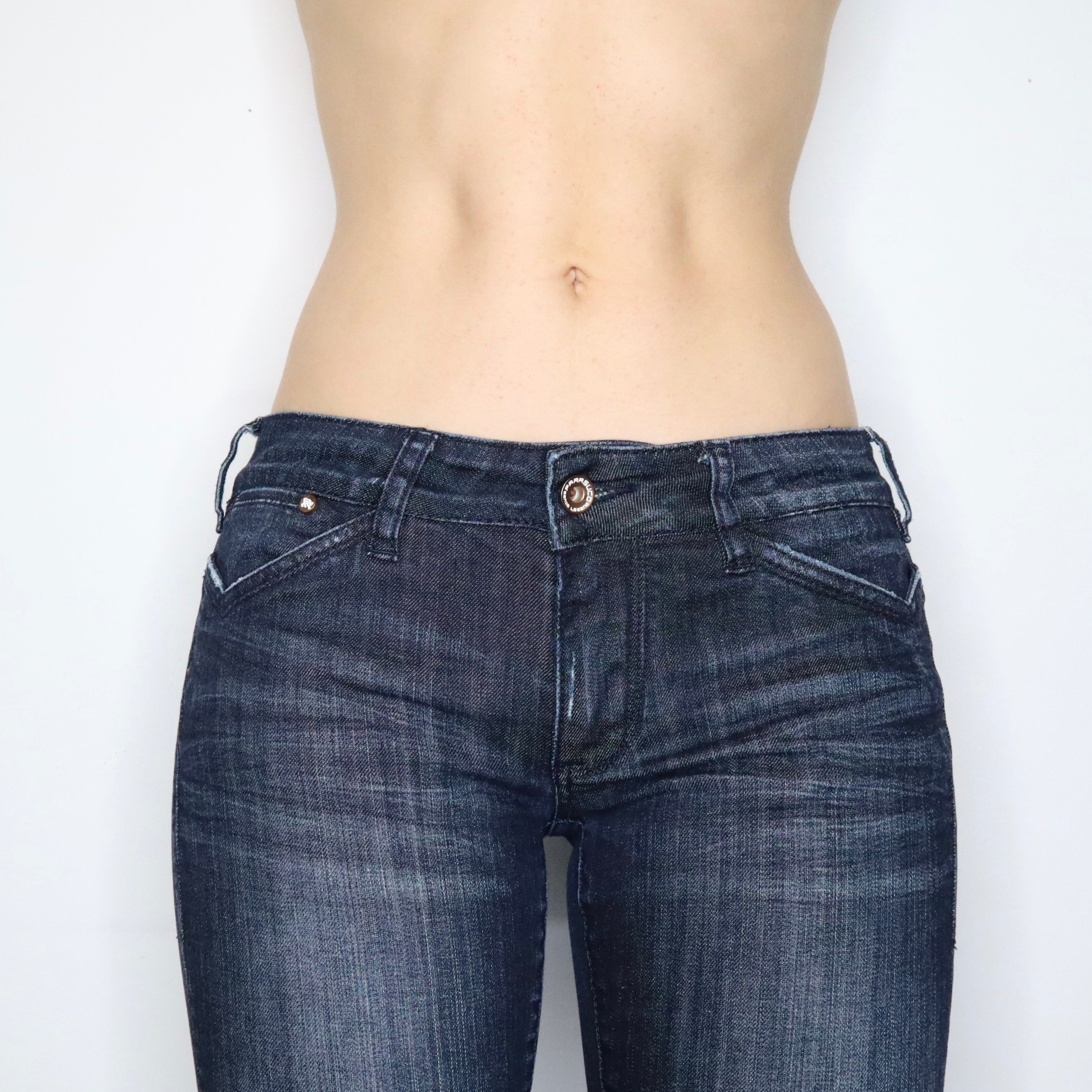 Dark Wash Bootcut Jeans (Small) 