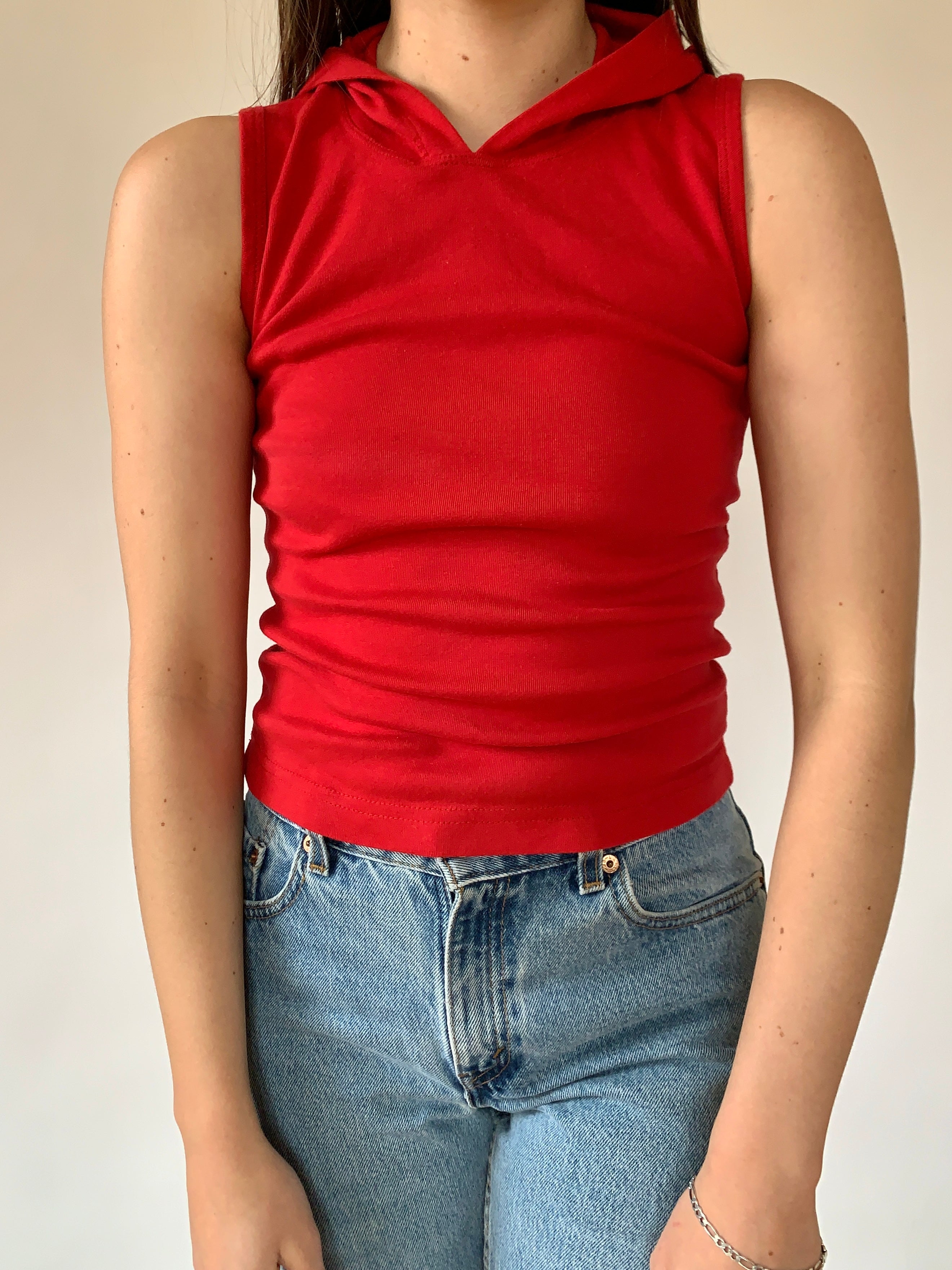 Vintage 1990s Hooded Tank