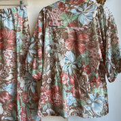 Vintage floral skirt set