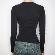 Armani Graphic Long Sleeve Top (XS-S)