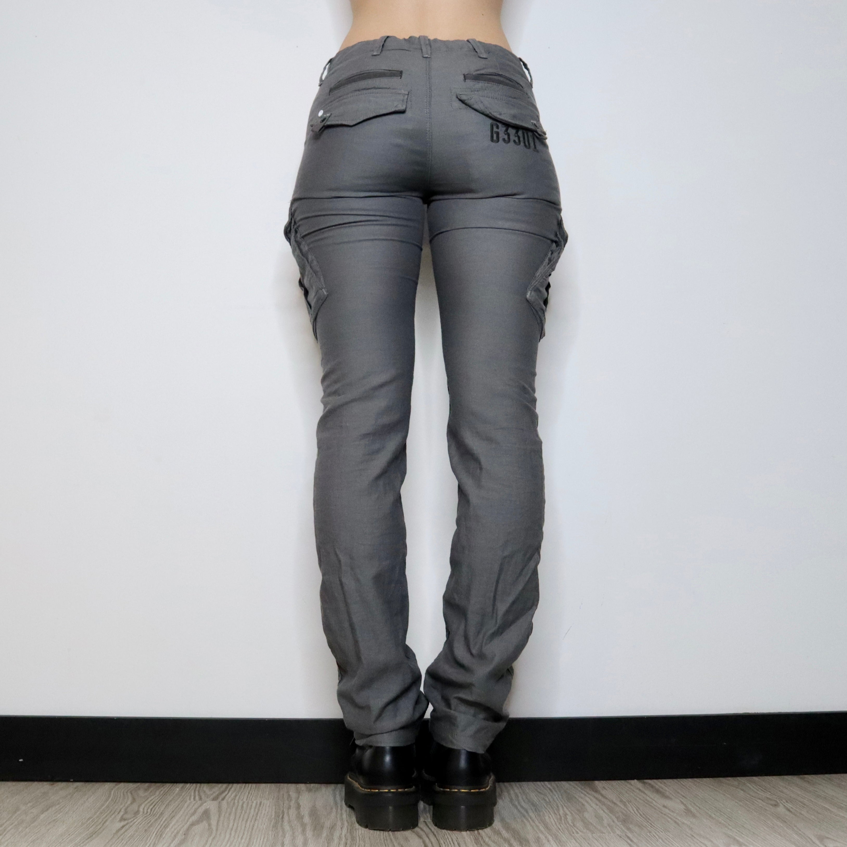 Gray Tactical Cargo Pants (Small) 