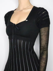 Miss Sixty Black Sweater Dress (XS-S) 
