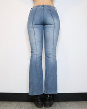 Low Rise Flare Jeans (Small) 