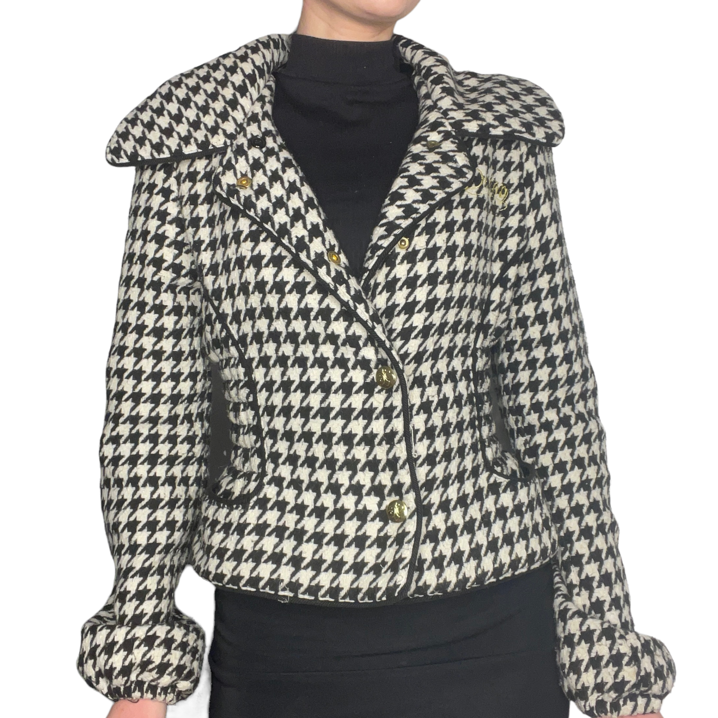 Houndstooth jacket