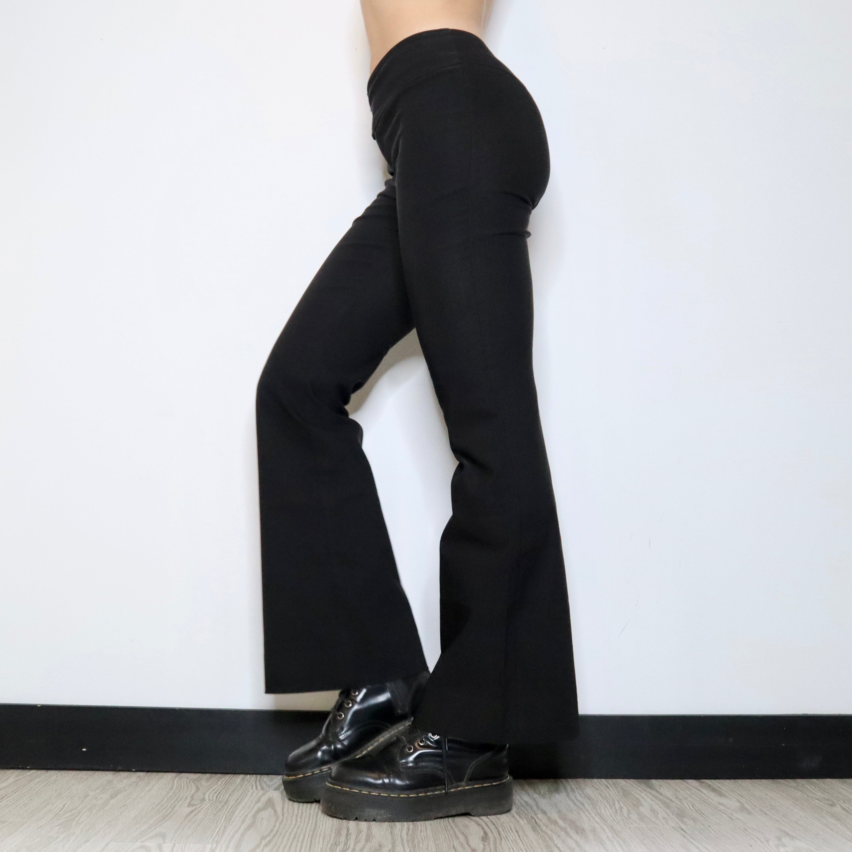 Black Flare Pants (Small) 