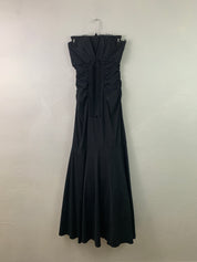 Black Caché curtain dress