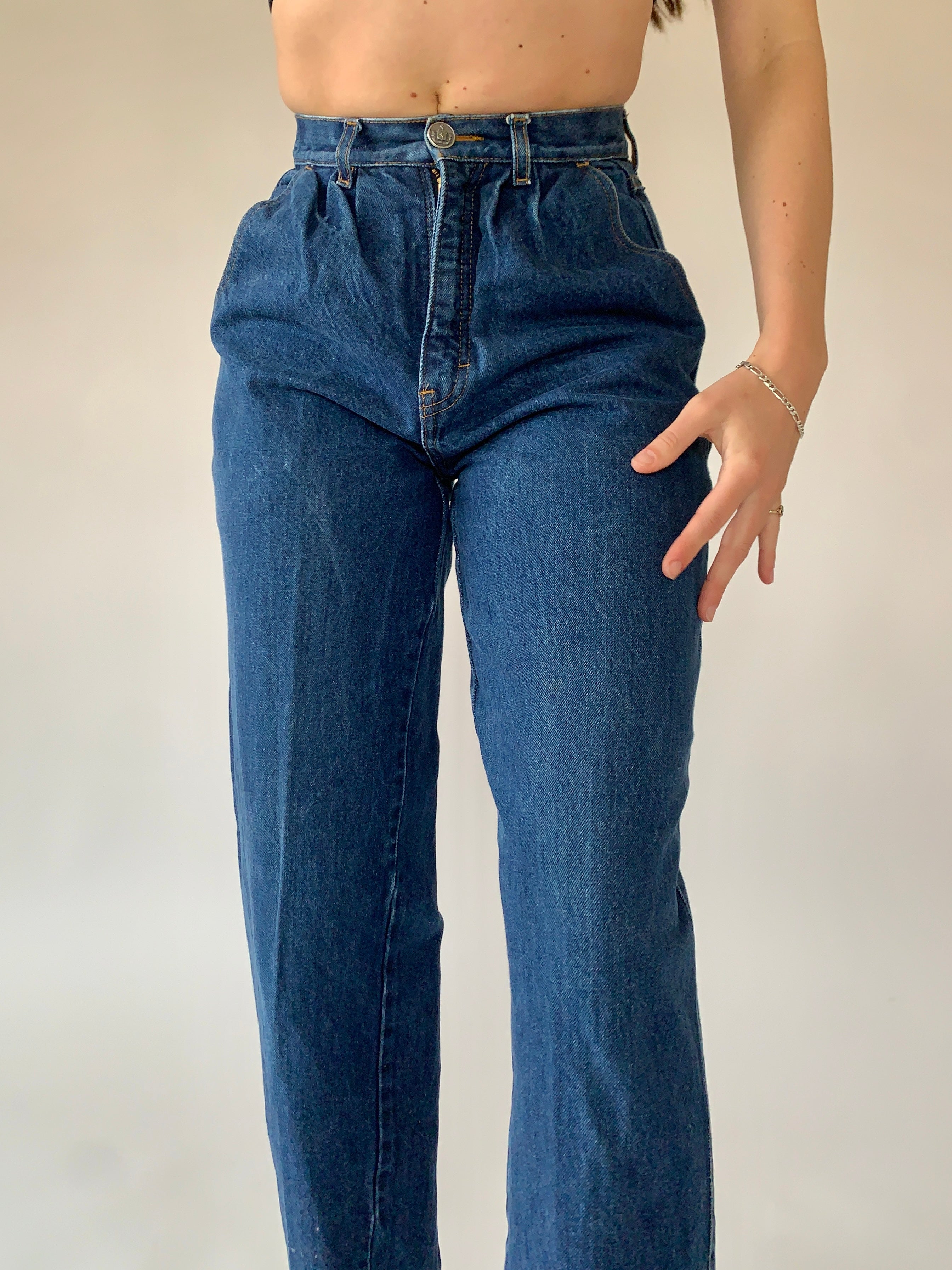 Vintage 1980s Brittania Jeans (XS)