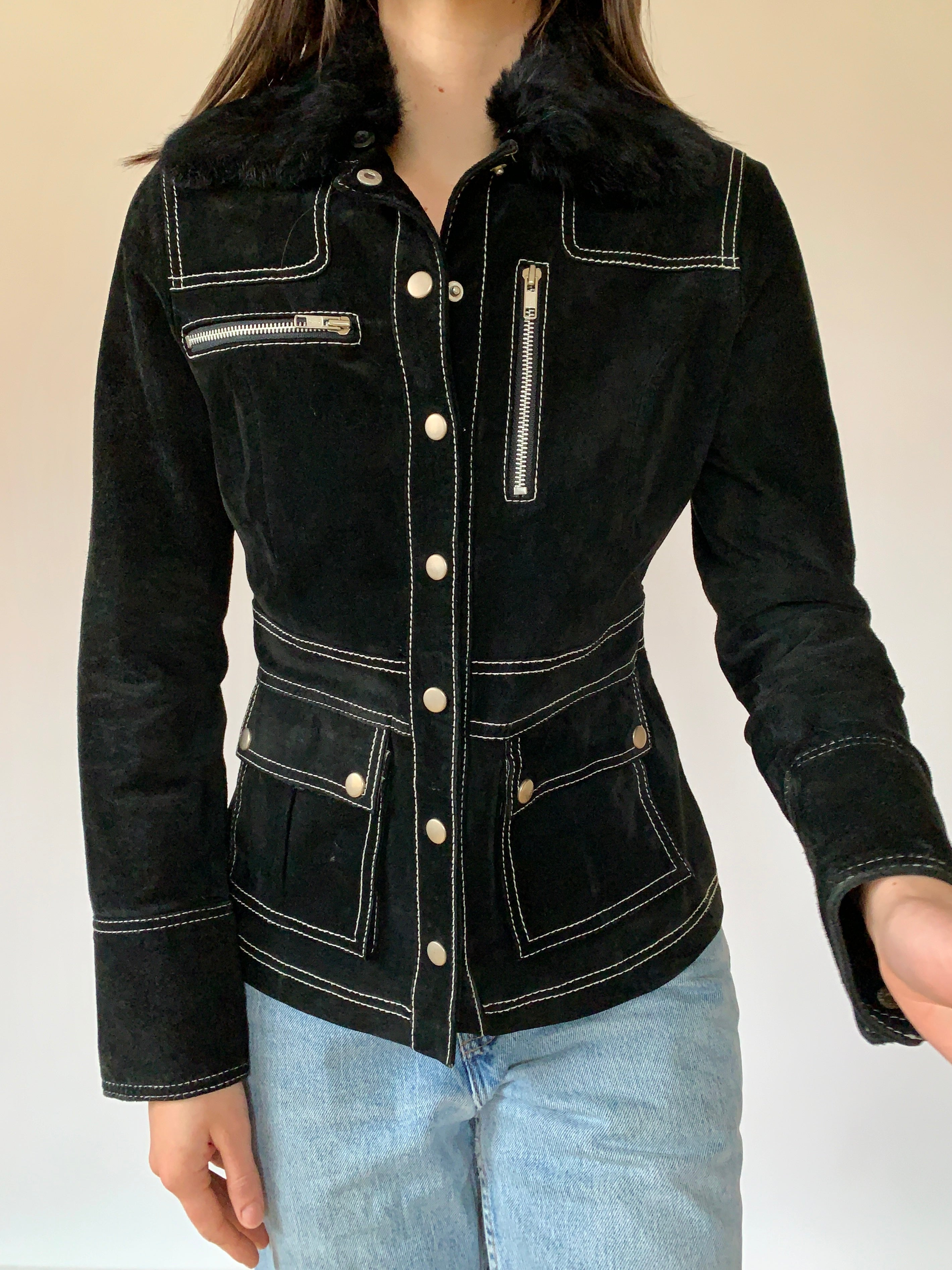 Y2K Leather Jacket