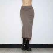 Brown Maxi Skirt (S-M) 