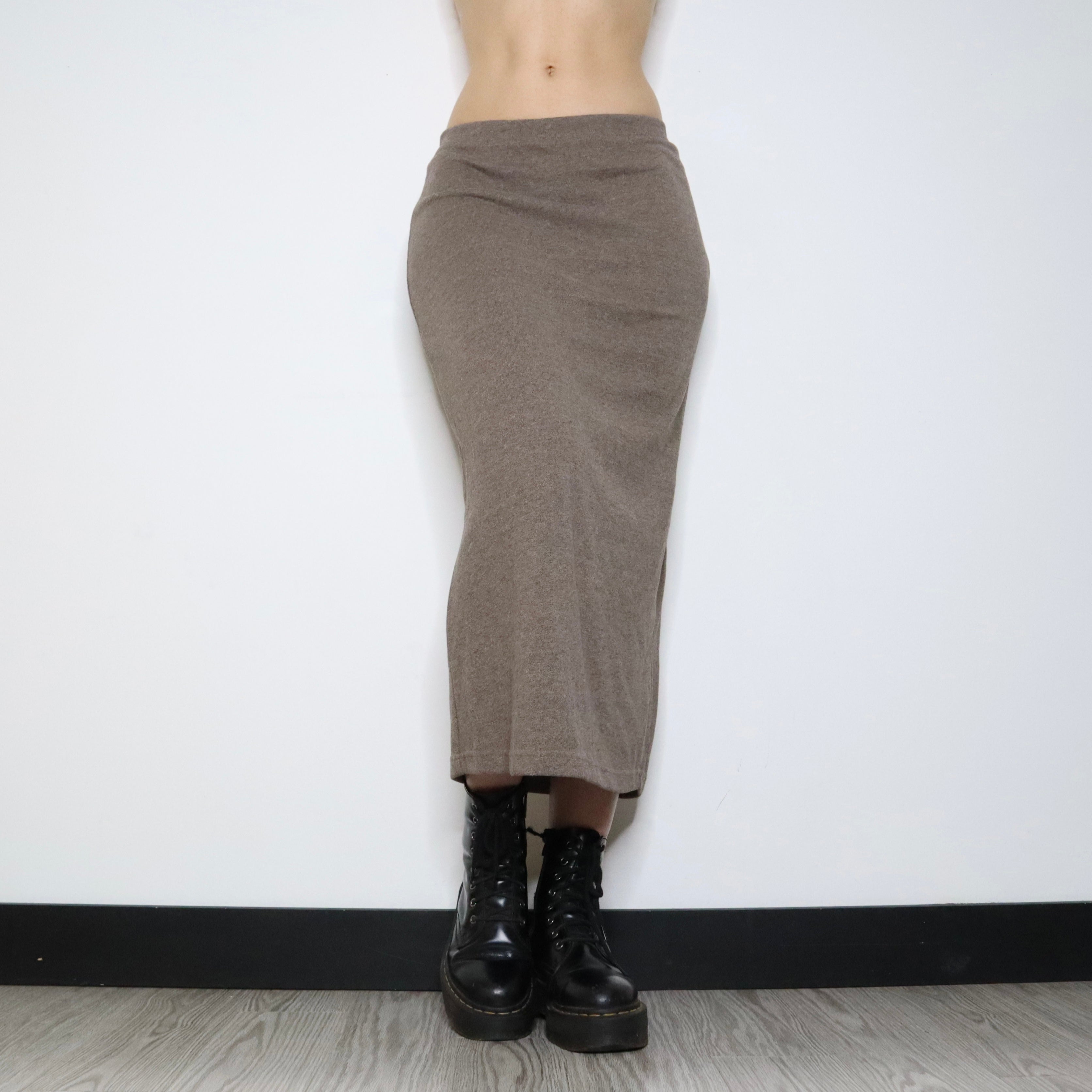 Brown Maxi Skirt (S-M) 